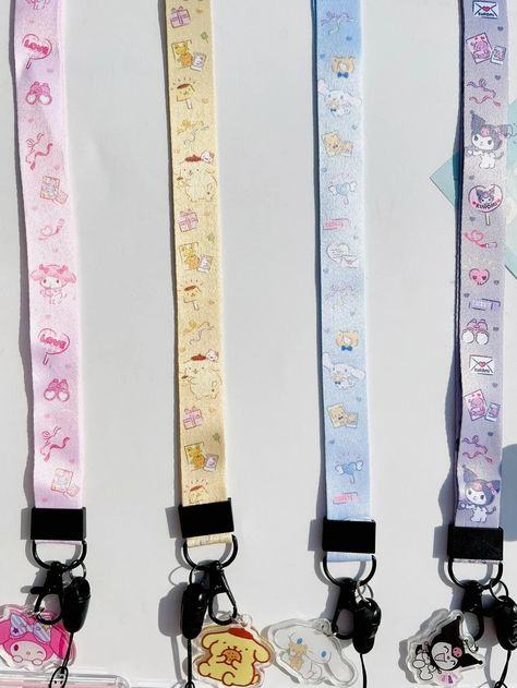 #etsy #kawaii #sanrio #cute #cardholder #lanyard #sanriocharacters #characters #pinterest #instagram Sanrio Lanyard, Cute Sanrio, Kawaii Sanrio, Too Cool For School, Id Badge Holders, Sanrio Characters, Id Badge, Badge Holders, School Ideas