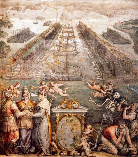 Battle Of Lepanto, Lorenzo Bernini, Ottoman Turks, Giorgio Vasari, Medieval Paintings, Peter Paul Rubens, Historical Painting, Italian Painters, Roman Catholic Church