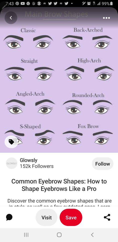 Round Arch Straight Brow, Steep Arch Eyebrows, Slight Arched Eyebrows, High Arch Brows, Soft Arched Eyebrows, Gothic Eyebrows, Eyebrows Arched, Eyebrow For Round Face, 90s Makeup Look