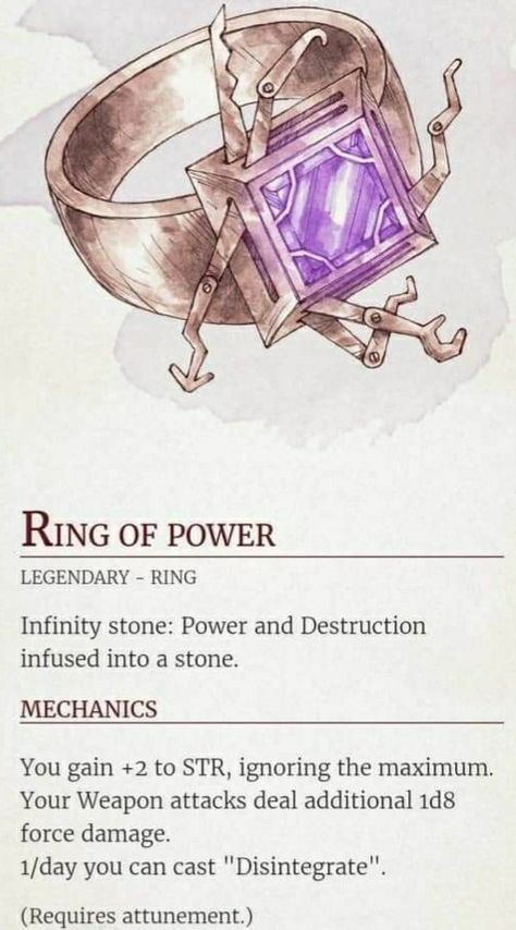 Legendary Magic Items 5e, Dnd Rare Magic Items, Dnd Healing Items, Dnd Artifacts Ideas, D&d Items, D&d Magic Items, Dnd Rings, Magic Items Dnd, Dnd Artifacts