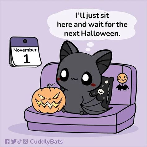 Cuddly Bats, Pumpkin Kawaii, Funny Girlfriend, Couple Comics, Pastel Goth Art, Cute Couple Comics, Couples Comics, Goth Art, Cute Comics