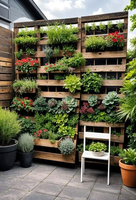 [Sponsored] 74 Adorable Small Garden Ideas For Your Tiny Oasis 86 #verticalgardendesignoutdoorsplantwallideas Small Modern Garden Ideas, Small Flower Garden Ideas Backyards, Mini Garden Ideas Small Spaces Outdoor, Outdoor Shelving Ideas, Mini Backyard Ideas, Mini Garden Ideas Small Spaces, Small Space Vegetable Garden, Tiny Courtyard Garden, Vertical Garden Flowers