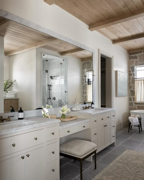 Mcgee Spec Home, Mcgee Bathroom, Spec Home, Timeless Bathroom, Primary Bathroom, Primary Bath, Mcgee & Co, Studio Mcgee, Bathroom Inspo