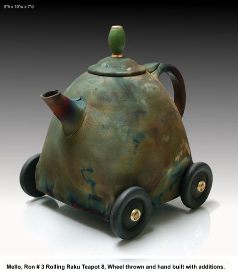 Unusual Teapots, Teapot Pottery, Cute Teapot, Pottery Teapots, Clay Teapots, Ceramic Teapots, Ceramic Pot, Found Object, Tea Ceremony