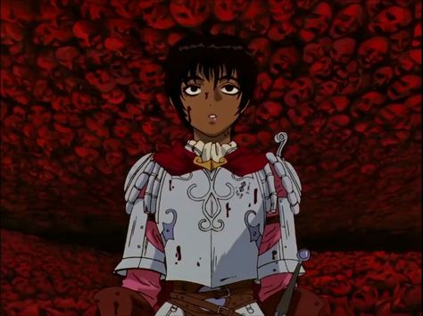 Berserk Anime 1997, Kentaro Miura, Manga Story, Black Cartoon Characters, Animation Artwork, Black Cartoon, 90s Anime, Cartoon Icons, Dark Souls