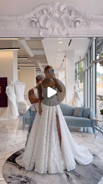 ICONIC BRIDE on Instagram: "Make an statement entrance changing your gown to a second look 🤩🙌✨ If you are a modern bride and you are looking for a second look to change after the ceremony this beautiful and sexy wedding dress is just perfection! 😍! BE THE NEXT ICON! Find your wedding dress and become an #IconicBride #IconicBrideDallas #IconicBride #iconic #DallasBridal #bridal #bride #weddingplanner #dallas #bridaldress #texas #weddingdress #wedding #weddingday #weddinggown #weddingphotography #texasbride #weddingfashion #weddinginspiration #weddingideas #luxurylifestyle #luxury #luxurywedding #bridetobe #weddingvenue #coutureweddingdress #weddings #dallastexas #sayyestothedress #weddingvideo" Changing Dresses For Brides, Wedding Dress Couture, Gothic Wedding, Yes To The Dress, Wedding Video, Modern Bride, Wedding Bells, Gothic Fashion, Luxury Wedding