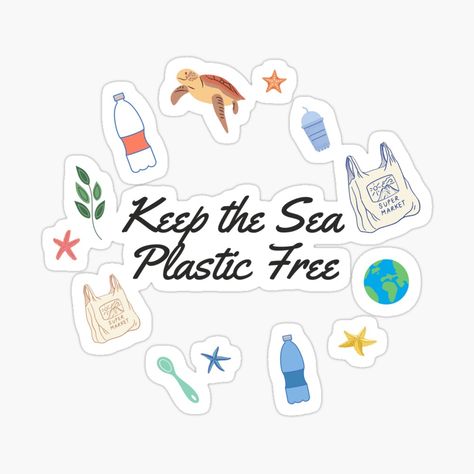 ★Click to Read More★Keep the Sea Plastic Free | Climate Change design perfect for your friends or relatives who wants to save the ocean. The design is great for everyday.★Tag: text, quotes, polariszero, teens, kids,turtle,shopping, save the ocean,garbage,beach,bottle,straw,Plastic Free,Sticker Ocean Garbage, Keep The Sea Plastic Free, Beach Bottle, Save The Ocean, Text Quotes, Free Stickers, Plastic Free, The Ocean, Planner Stickers