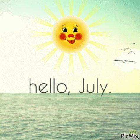 Hello July Happy July GIF - Hello July July Happy July - Discover & Share GIFs Hello July, Happy July, Months In A Year, Online Photo, Photo Editor, Animated Gif, Cool Gifs, Free Online, Gif