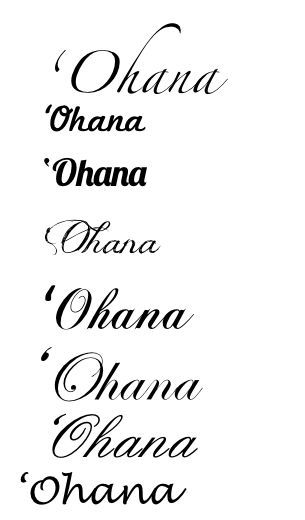 ohana tattoos designs | Tattoo Designs » Aysh-Banaysh.com ☀: Tat Fonts, Ohana Tattoos, Fonts Simple, Ohana Tattoo, Ohana Family, Stitch Tattoo, Tattoos Sleeve, Sister Tattoo, Sibling Tattoos