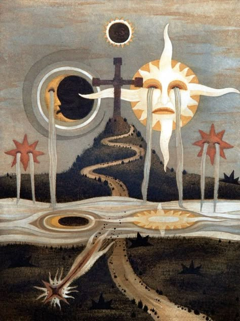 Alchemy Art, Esoteric Art, Occult Art, Mystical Art, Art And Illustration, Medieval Art, Weird Art, Sacred Art, Sun And Moon