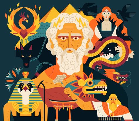 Design Product & Packaging Archives - The AOI Owen Davey, Nemean Lion, Flat Art, Welcome Home Images, Japanese Mythology, Kids Illustration, Procreate Art, Chinese Mythology, Ancient Mythology