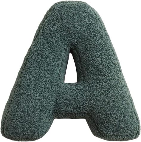 Amazon.com: Walbest Initial Letter Plush Pillow Cute Throw Pillows for Couch Decor - A to Z Letter Pillows Soft Hugging Cushion Nursery Room Decor, Cute, Teaching Words Game Props B : Home & Kitchen Letter Throw Pillows, Letter Cushion, Letter Pillows, Cozy Nursery, Game Props, Couch Decor, English Letters, Bed Car, English Alphabet