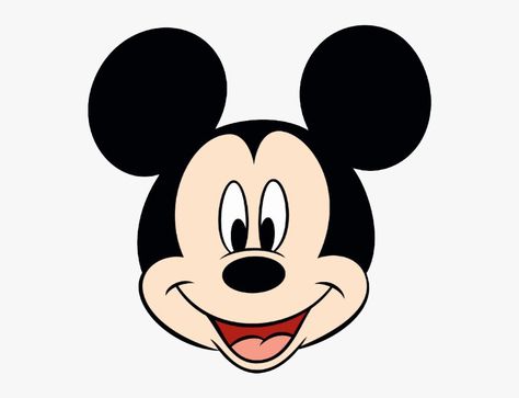 Miki Mouse, Mickey Mouse Crafts, Mickey Mouse Png, Mickey Mouse Stickers, Mouse Sticker, Mickey Mouse Images, Mouse Crafts, Cartoon Drawing Tutorial, Cartoon Face