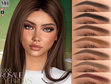 Wide brows in 13 colors - HQ Compatible. Sims 4 Brows Patreon, Sims 3 Cc Eyebrows, Sims 4cc Eyebrows, Sims 4 Cc Eye Brows Patreon, Sims4 Cc Brows, Sims 4 Cc Skin Details Eyebrows, Sims 4 Cc Patreon Eyebrows, Cc Eyebrows Sims 4, Sims 4 Cc Eyebrows Female