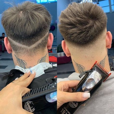 Young Men Haircuts, Men Fade Haircut Short, Barber Haircuts, Curly Hair Fade, Mens Hairstyles With Beard, Gents Hair Style, Men Haircut Curly Hair, Men's Hairstyle, Mens Hairstyles Thick Hair