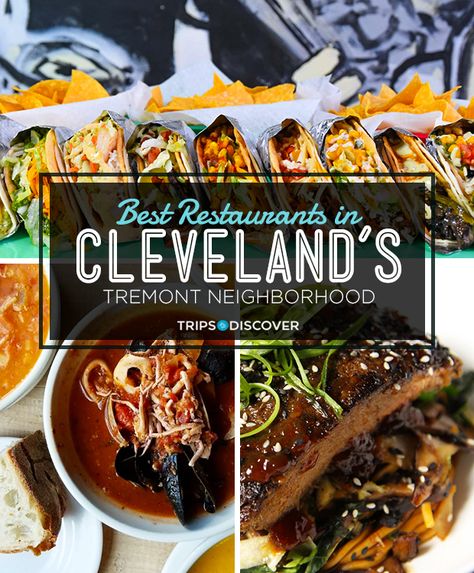 Cleveland Ohio Food, Tremont Cleveland, Places To Eat In Cleveland Ohio, Best Restaurants In Cleveland Ohio, Cleveland West Side Market, Neighborhood Restaurant, Traditional Neighborhood Development, Cleveland Food, Ohio Food