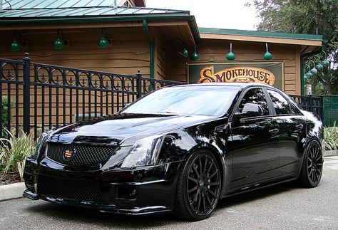 Cadillac CTS-V...I would be in jail with this car. Cts V, Cadillac Cts V, Cars Usa, Sweet Cars, Cadillac Cts, Black Car, Performance Cars, Future Car, My Dream Car