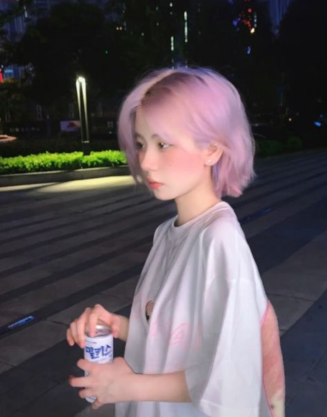 Light Pink Hair, Kawaii Harajuku, Pretty Hair Color, Dye My Hair, Hair Inspiration Color, Hair Inspo Color, Dream Hair, Korean Hairstyle, Aesthetic Hair