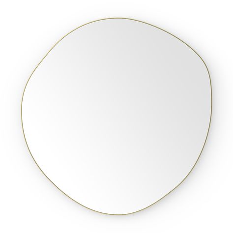 Origins Living Oslo Organic 60 Brushed Brass Mirror The Oslo Organic Mirror has a unique contemporary design that makes it the perfect accessory for any modern bathroom. Due to its unique asymmetrical shape, the Oslo Organic Mirror can be hung in four different orientations. Oslo Organic Mirror Features:  Non-illuminated Mirror Brushed Brass Frame Slim Profile Four Different Orientations Manufacturers Guarantee: 5 Year  Oslo Organic Mirror Specification:  Width: 600mm Height: 580mm Depth: 22mm C Organic Mirror, Outdoor Tiles Floor, Organic Bathroom, Mosaic Tile Patterns, Bath Mixer Taps, Wood Effect Tiles, Illuminated Mirrors, Quadrant Shower, Flow Of Water