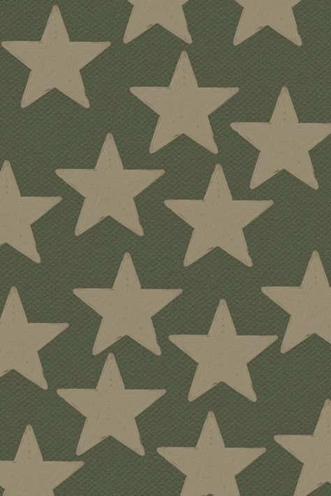 Olive Green Wallpaper Iphone, Green Star Background, Green Stars Wallpaper, Green And Brown Wallpaper, Olive Green Wallpaper, Grey Wallpaper Iphone, Stars Background, Patterns Wallpaper, Green Star