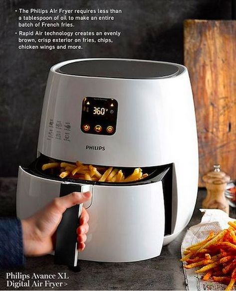 Healthy Fries, Air Fried Food, Air Fry Recipes, Cooking Gadgets, Air Frying, Cool Kitchen Gadgets, Cool Ideas, Fried Food, French Fries