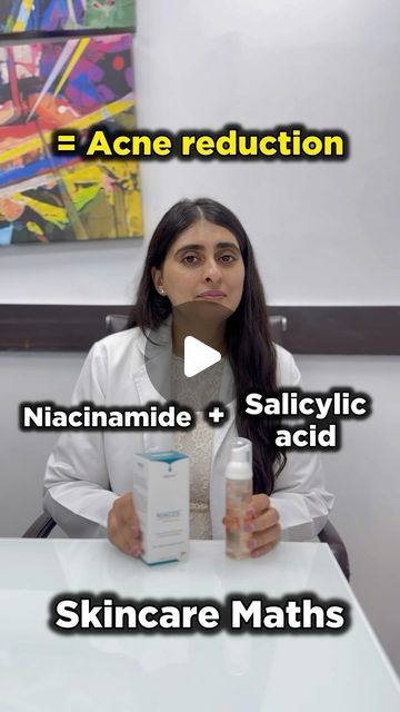 Dr Nirupama Parwanda on Instagram: "✨ Let’s break down some skincare math for radiant results! 🌟

Salicylic Acid (Cleanser) + Niacinamide (Serum) = Acne-Free Skin
Retinol + Peptides = Reduced Fine Lines & Firmer Skin
Azelaic Acid + Niacinamide = Reduced Redness & Even Skin Tone
Vitamin E + Hyaluronic Acid = Plump & Glowing Skin✨. .  #skin #skincare #skincaretips #skinhealth" Salicylic Acid Cleanser, Ordinary Skincare, Niacinamide Serum, Acne Free Skin, The Ordinary Skincare, Firmer Skin, Azelaic Acid, Acne Free, Skin Skincare