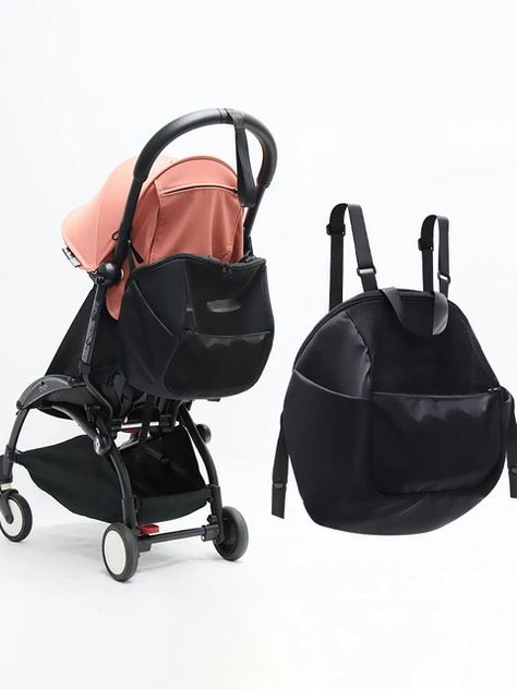 Univerisal Stroller Travel Bags Hanging Bag 2in1 Mummy Backpack High Capacity Baby Strollers Accessories Storage Bags Fit Yoyo - Stroller Accessories - AliExpress Bob Stroller, Car Seat Stroller Combo, Uppababy Cruz, Yoyo Stroller, Stroller Storage, Stroller Wagon, Baby Stroller Accessories, Baby Life Hacks, Stroller Bag