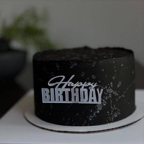 Black birthday cake. Strawberry-chocolate filling. Black Birthday Cake, Cake Strawberry, Black Birthday, Strawberry Chocolate, Chocolate Filling, Chocolate Strawberries, Birthday Cake, Happy Birthday, Cake