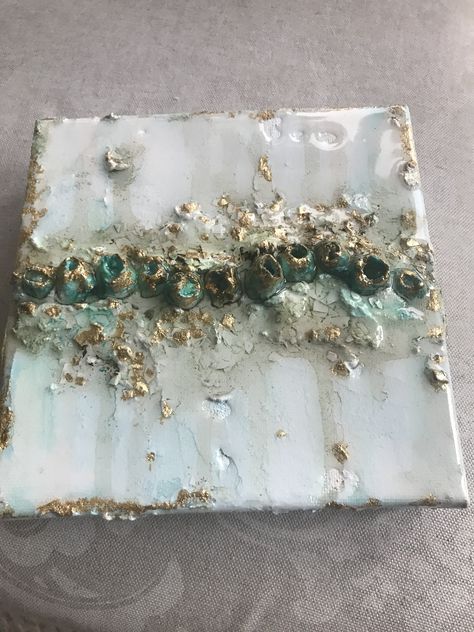 Sea Inspired Art, Stella Art, Oyster Art, Encaustic Wax Art, Oyster Shell Crafts, Wax Art, Shell Crafts Diy, Shell Decor, Encaustic Art