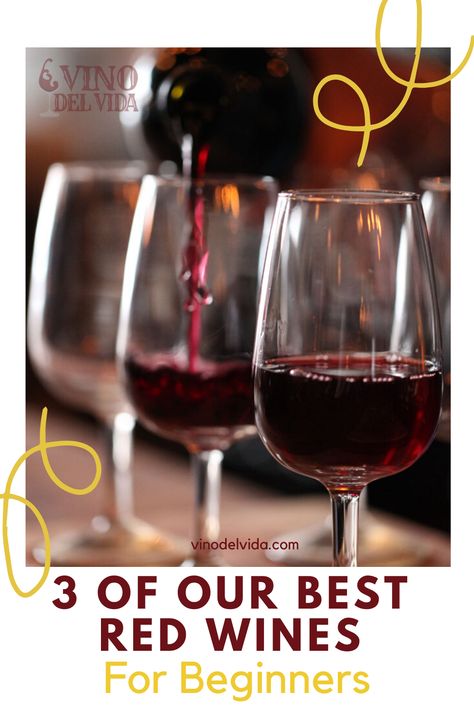 Best Sweet Red Wine, Red Wine Types, Red Wine List, Red Wine For Beginners, Semi Sweet Red Wine, Cruise Drinks, Red Wines Guide, Sweet Red Wine, Wine Basics