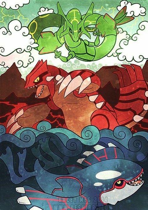 Kyogre Pokemon, Pokémon Gif, Pokémon Pictures, Game Tattoo, Rayquaza Pokemon, Pokémon Team, Pokemon Lugia, Pokemon Painting, Pokemon Team