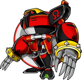 E-123 Omega, combat robot Omega Sonic, E 123 Omega, Sonic Channel, Big The Cat, Shadow And Rouge, Character Bio, Sonic Adventure 2, Rouge The Bat, Classic Sonic