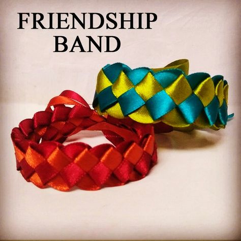 Friendship Day Bracelets Easy | How To Make Friendship band | Handmade Band on friendship day 2020 Friendship Day Gifts Handmade Diy, Homemade Friendship Band, Friendship Bands Diy, Friendship Day Bracelets, Handmade Band Friendship Bracelets For Gift, Handmade Friendship Band Easy, Adjustable Bangle Wristband For Friendship, Friendship Day Bands Diy, Handmade Friendship Band