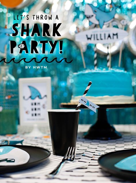 Margarita Station, Cinco Party, Shark Party Ideas, Shark Pool, Shark Birthday Cakes, Rockstar Birthday, Rockstar Birthday Party, Tangled Birthday, Shark Themed Birthday Party