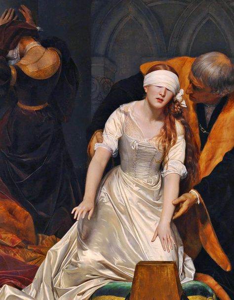 Paul Delaroche, Jane Grey, Lady Jane Grey, Era Victoria, Pre Raphaelite Art, Libra Women, Rennaissance Art, Historical Painting, Baroque Art