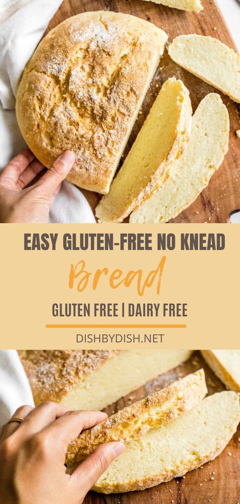 Rustic Sandwiches, Bread Recipes Gluten Free, Easy Yeast Bread, Dips Easy, Gluten Free Bread Recipes, Bread Recipes Easy, Bread No Knead, Gluten Free Artisan Bread, Bread Artisan