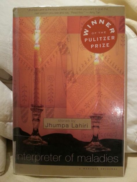 Interpreter of Maladies by Jhumpa Lahiri Jhumpa Lahiri, Book Cover, The Originals, Books, Art