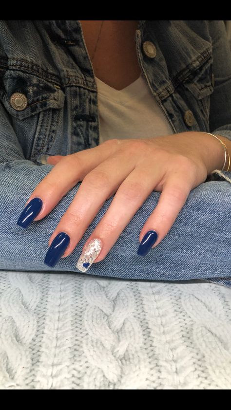 Ballerina coffin hard gel nails light elegance Brooklyn and big diamond Blue Nails Extensions, Diamond Blue Nails, Light Elegance Gel Nails, Ballerina Blue Nails, Blue Nails Ballerina, Mekaup Artist, Hard Gel Nails Design, Grad Accessories, Nails Hard Gel