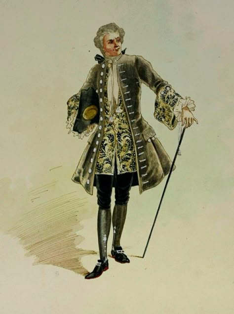 18th Century French Fashion Men, 1700s France Aesthetic, 19th Century Italian Fashion, 1780s Fashion Men, Rococo Era Fashion, 1800s Fashion Men, 1690s Fashion, Historical Clothing Men, Traditional French Clothing