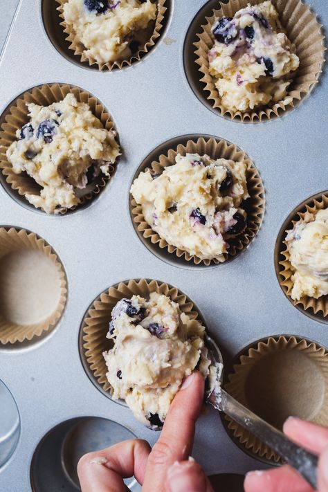 Blueberry Lavender Muffins, Blueberry Lavender Cookies, Lavender Muffin Recipes, Fancy Blueberry Muffins, Blueberry Lavender Scones, Blueberry Lavender Recipes, Lavender Recipes Baking, Lavender Baked Goods, Spring Muffins