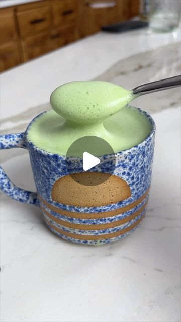 From My Bowl | by Caitlin S on Instagram: "How I made FLUFFY MATCHA 🍵☁️✨ or as I like to call it, matcha floof 🤭

Ok this recipe is actually more of a “method” but I get a lot of questions about it whenever I share so now this video shall exist on the internet to help explain 🫡

ALL YOU NEED:
🥛 1 cup of soy milk 
🍃 1 teaspoon high-quality matcha 
🫖 1 @breville Milk Frother 😆 
🥄 Optional: sweetener (I prefer to omit) 

Add the milk (and liquid sweetener if using), sift in the matcha, then enjoy! Matcha is *traditionally* made by whisking it with water, but I like to add it directly to the milk because then you get a bit of it in every sip 🤩

❓FAQ❓
— Can I use another milk? No. At least not a vegan one. I’ve tested every single milk and it does not froth as well as soy milk. Not eve Barista Oat Milk, Milk Steamer, The Matcha, Milk Frother, Soy Milk, Oat Milk, Instruction Manual, 1 Cup, Matcha