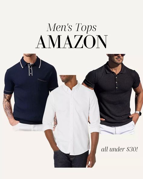 Men’s tops from Amazon! Men’s style, mens fashion, mens shirts, Amazon finds Amazon Mens Fashion, Tops From Amazon, Wine Outfit, Skate Street, Fitness Routines, Wellness Travel, Living Art, Surf Skate, Amazon Essentials