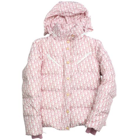 CHRISTIAN DIOR Monogram Puffer Down Jacket ($910) ❤ liked on Polyvore featuring outerwear, jackets, puffer jacket, puff jacket, monogram jackets, down puffer jacket and christian dior Dior Puffer Jacket, Christian Dior Jacket, Pink Dior, Monogram Jacket, Yeezy Fashion, Puffer Jacket Style, Pink Puffer Jacket, Dior Jacket, Dior Monogram