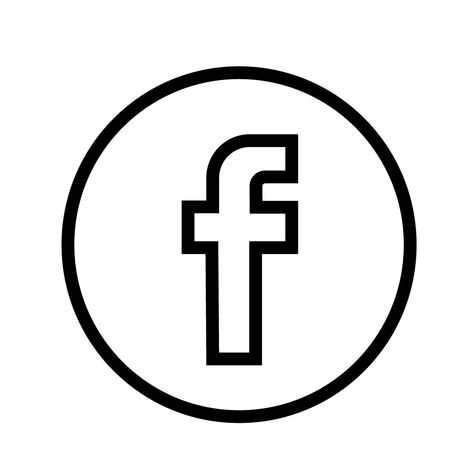 Facebook Logo Black And White, Facebook White Icon, Facebook Black Icon, Facebook Logo Icons, Facebook Logo Aesthetic, Facebook Logo Black, Facebook Logo White, Facebook Logo Vector, Facebook Vector