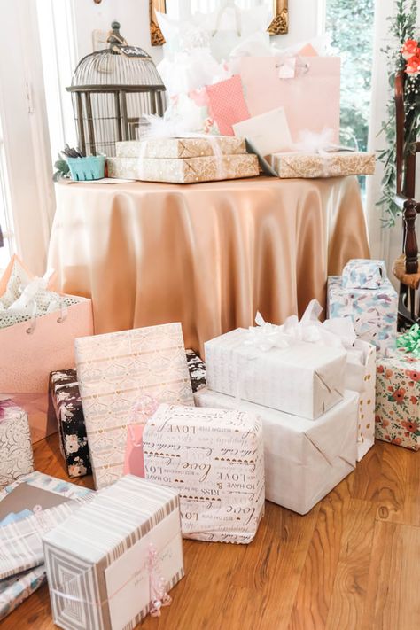 ​Bridal showers can be both exciting and, let’s be real, a little stressful. There are a lot of questions to ask, especially when it comes to gifts. Do I need to bring a gift to a bridal shower? What if I already bought a wedding gift? Should I buy from the registry? If this is your first bridal shower or even your 20th, here are some helpful bridal shower gift tips and etiquette to help you navigate the next bridal shower you attend. Bridal Shower Gift Wrapping Ideas Simple, How To Wrap A Bridal Shower Gift, Bridal Shower Gift Wrap, Wedding Shower Wrapping Ideas, Bridal Shower Wrapping Ideas, Bridal Shower Gift Table Ideas, Bridal Shower Registry Ideas, Bridal Shower Gift Wrapping Ideas, Bridal Shower Gift Table