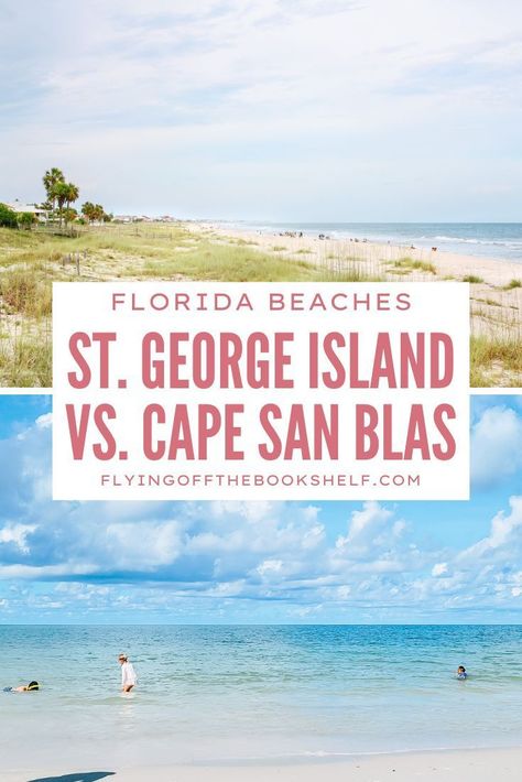 St. George Island and Cape San Blas are two of the best beaches on the Florida Panhandle. But which beach should your family visit? We breakdown all things St. George Island vs. Cape San Blas to help you decide, from beaches to restaurants to shops and more. Cape San Blas Florida, Beach Horseback Riding, St George Island Florida, Florida National Parks, Best Beach In Florida, Cape San Blas, Saint George Island, St George Island, Dry Tortugas National Park