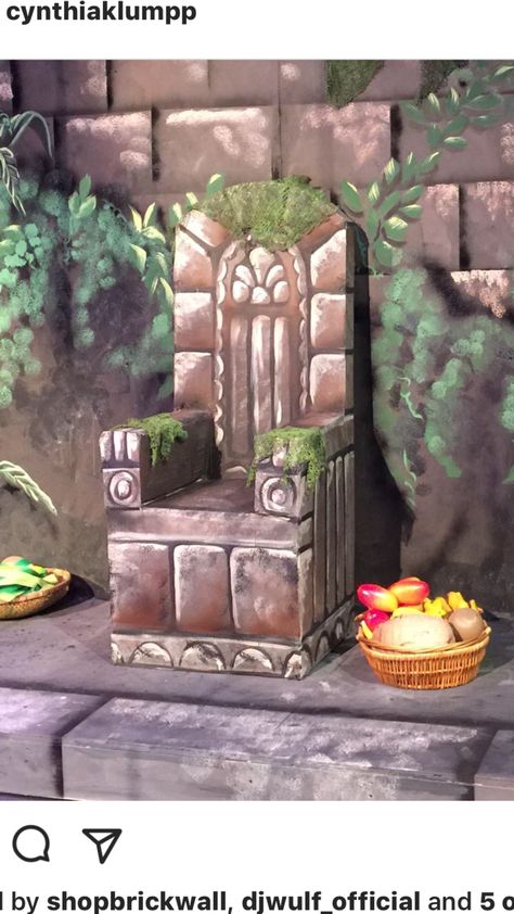 Robin Hood Set Design, Jungle Book Set Design, Madagascar Musical, Treasured Vbs, Legends Of The Hidden Temple, Dr Dolittle, Hood Ideas, Robin Hood Disney, Play Props