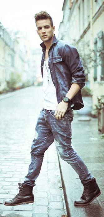 Fashion Rockstar Style, Mens Fashion Edgy, Mens Trends, Bad Boy, Looks Style, Mens Street Style, Look Cool, Mens Fashion Casual, Urban Fashion