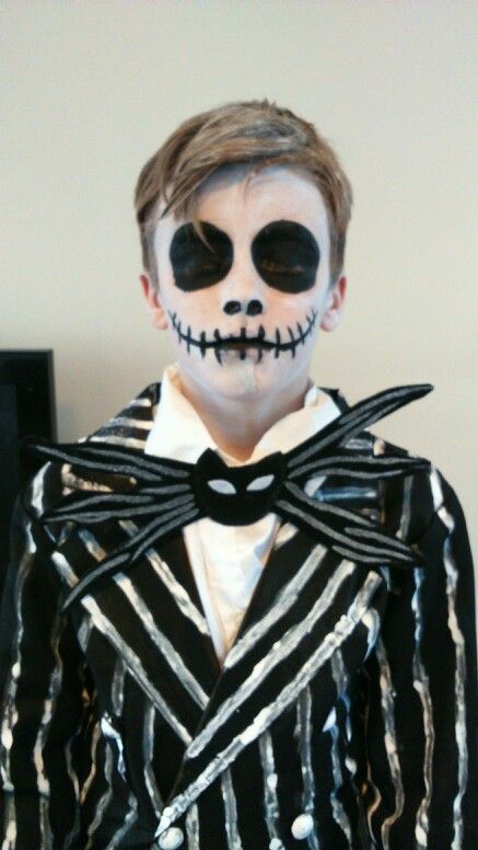 Jack The Pumpkin King Makeup, Jack The Pumpkin King, The Pumpkin King, Dress Up Boxes, Halloween Makeup Inspiration, Pumpkin King, Winter Event, First Birthday Photos, Creative Halloween Costumes