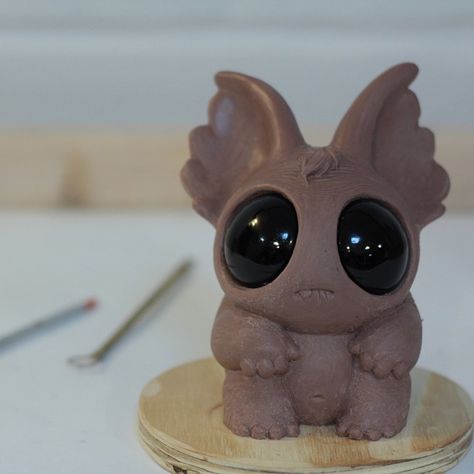 New critter sculpt in progress using Monster Clay. #monsterclay #notchocolate Morning Scribbles, Chris Ryniak, Monster Clay, Ceramic Monsters, Clay Monsters, Clay Dragon, Polymer Clay Sculptures, Polymer Clay Animals, Polymer Crafts